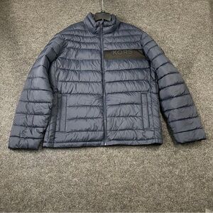 Michael Kors Men's Blue Puffer Jacket